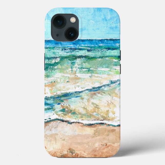 Funda De Case-Mate Para iPhone Resumen de arte de playa (Reverso )