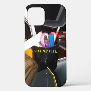 Funda Para iPhone 12 Resumen de arte estacional de oficina de té de por