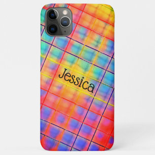 Funda Para iPhone 11 Pro Max Resumen de color arcoiris