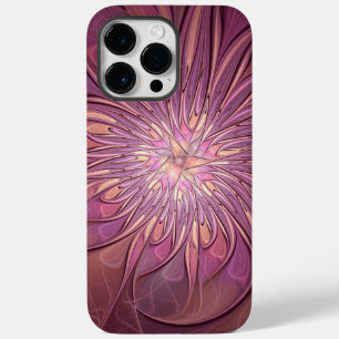 Funda Para iPhone 14 Pro Max De Case-Mate Resumen de colores de cerezo de arte fractal flora