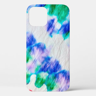 Funda Para iPhone 12 Resumen de colorido tintineo de corbata en un desp