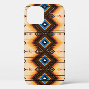 Funda Para iPhone 12 Resumen de diseño de patrones geométricos étnicos,