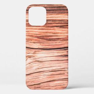 Funda Para iPhone 12 Resumen de fondo de madera antigua, antigüedades, 