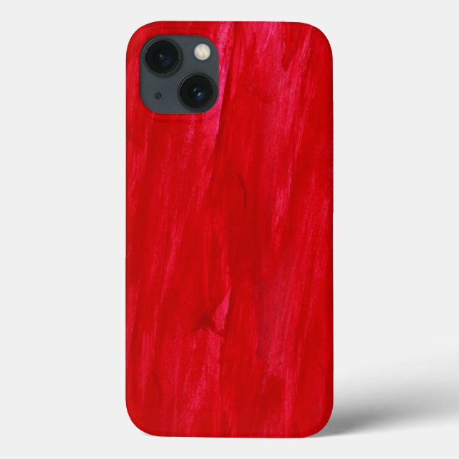 Funda De Case-Mate Para iPhone Resumen De Fondo Sin Marea Roja Y Acuarela (Reverso)