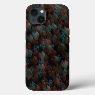 Funda Para iPhone 13 Resumen De Fuegos Artificiales Grises Y Coloridos