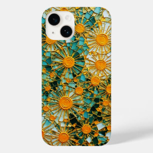 Funda Para iPhone 14 De Case-Mate Resumen de girasoles 102