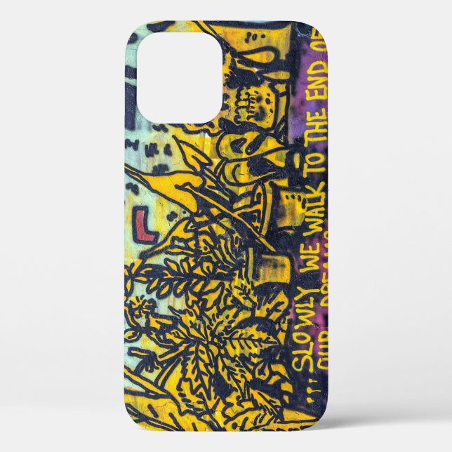 Funda De Case-Mate Para iPhone Resumen de graffiti arte urbano (Reverso )