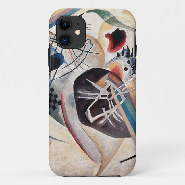 Funda De Case-Mate Para iPhone Resumen de la composición de Kandinsky (Reverso)