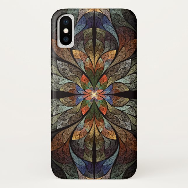 Funda De Case-Mate Para iPhone Resumen de la libélula (Reverso)