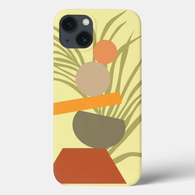 Funda De Case-Mate Para iPhone Resumen de la luz botánica (Reverso)