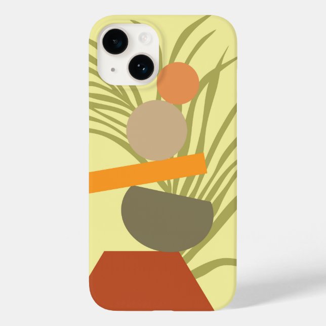 Funda De Case-Mate Para iPhone Resumen de la luz botánica (Reverso )