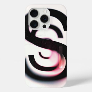 Funda Para iPhone 15 Pro Resumen de la tipografía del estuche "Silo" para t