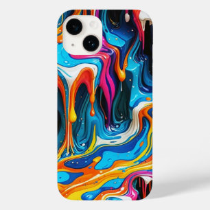 Funda Para iPhone 14 De Case-Mate Resumen de las ilustraciones de superficie 1217 - 