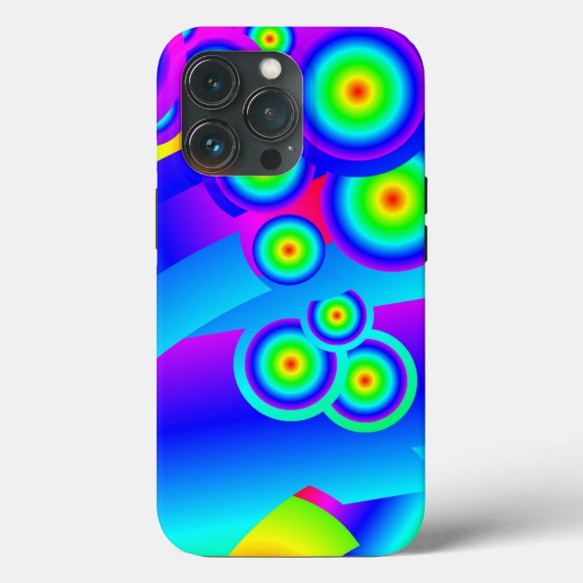 Funda De Case-Mate Para iPhone Resumen de las olas oceánicas (Reverso )