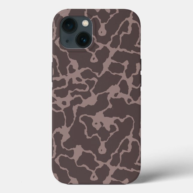 Funda De Case-Mate Para iPhone Resumen de Mauve (Reverso )