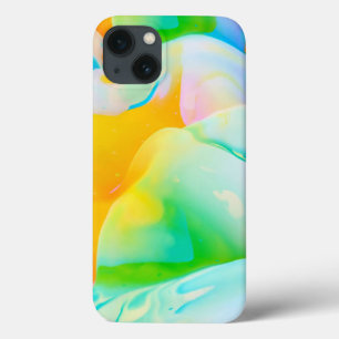 Funda Para iPhone 13 Resumen de Neón Fluido