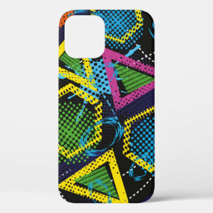 Funda Para iPhone 12 Resumen de niños con patrones deportivos extraño