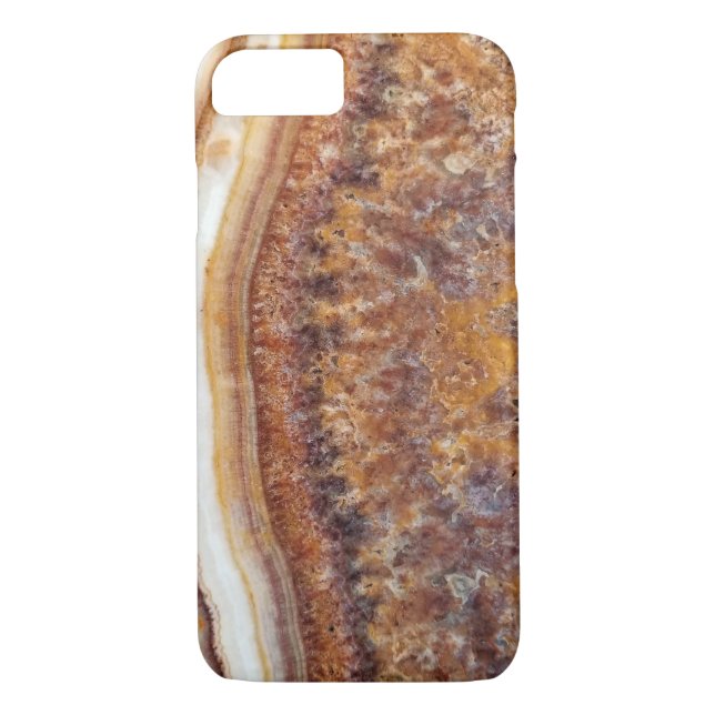 Funda De Case-Mate Para iPhone resumen de piedra de mármol (Reverso)