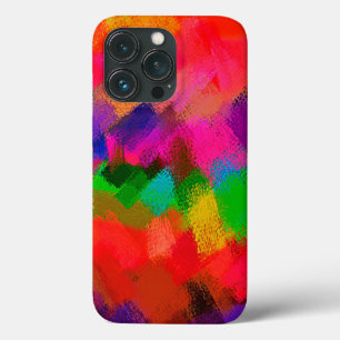 Funda Para iPhone 13 Pro Resumen de pintura colorida #4