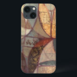 Funda Para iPhone 13 Resumen de pintura de hojas de flores por Norman W<br><div class="desc">Resumen de patrones de hojas florales en este cuadro de Norman Wyatt. El color oscuro de la pieza ayuda a que las porciones doradas se vuelvan aún más visibles,  añadiendo vida a la obra. ¡Esto sería un gran regalo para alguien que ama el arte contemporáneo!</div>