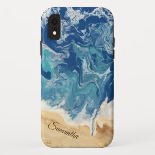 Funda Para iPhone XR Resumen de playa personalizado