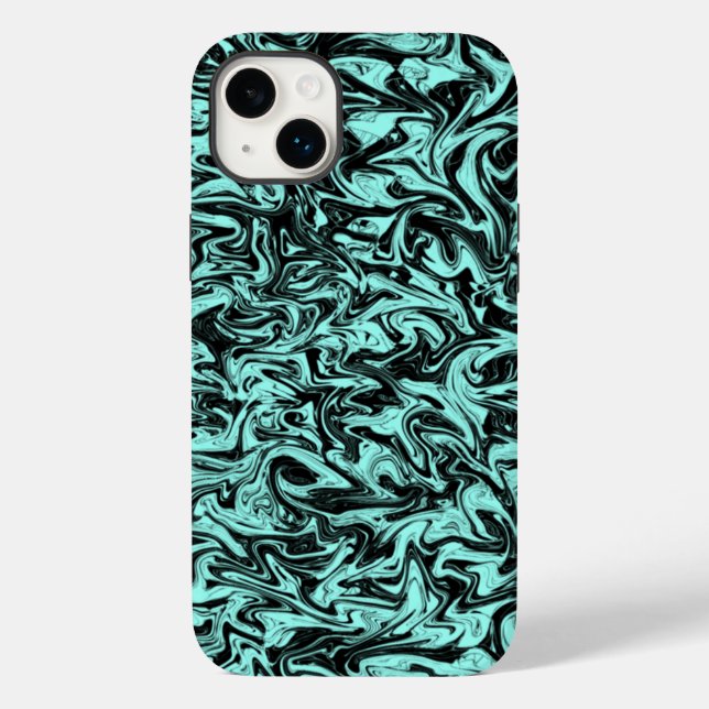 Funda De Case-Mate Para iPhone Resumen de Swirl (Reverso )
