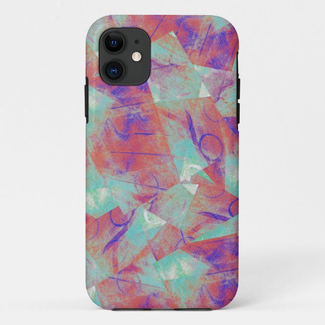 Funda De Case-Mate Para iPhone Resumen de Swirl de Carnaval (Reverso)