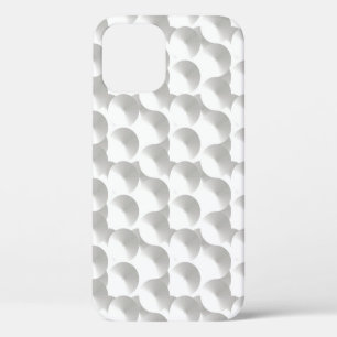 Funda Para iPhone 12 Resumen de un fondo deslizante 3d de círculo sin s