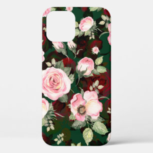 Funda Para iPhone 12 Resumen de un patrón adorable sin fisuras dibujado