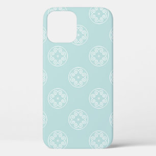 Funda Para iPhone 12 Resumen de un patrón sin fisuras de polvo Color az
