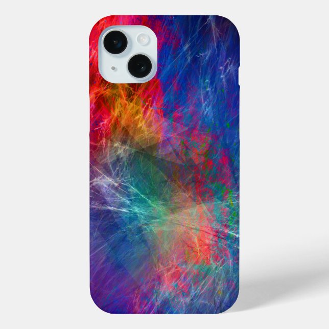 Funda De Case-Mate Para iPhone Resumen de varios colores (Reverso )