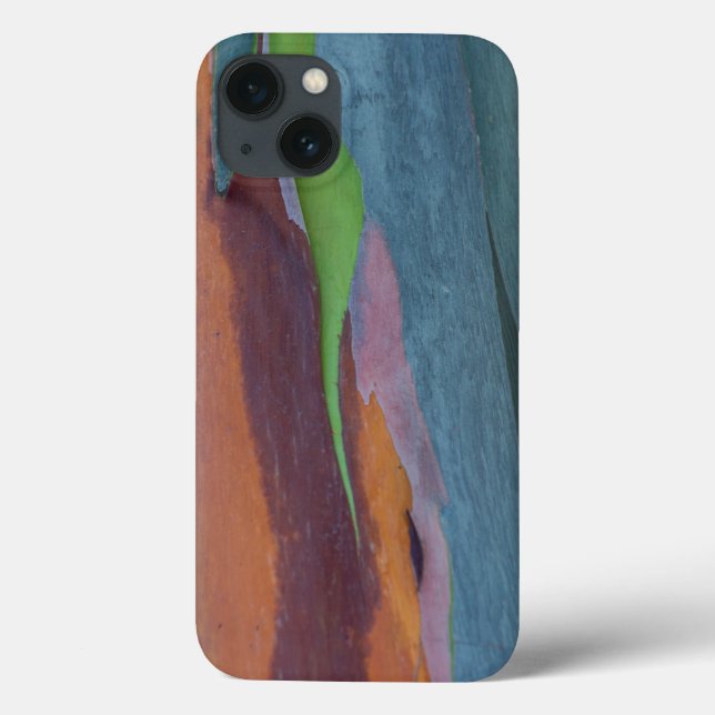 Funda De Case-Mate Para iPhone Resumen Del Árbol De Goma Arcoiris (Reverso)