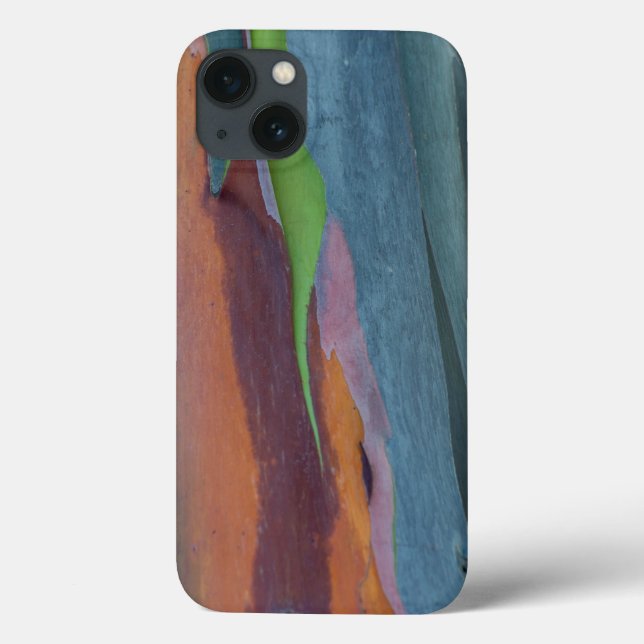 Funda De Case-Mate Para iPhone Resumen del árbol de goma arcoíris (Reverso)