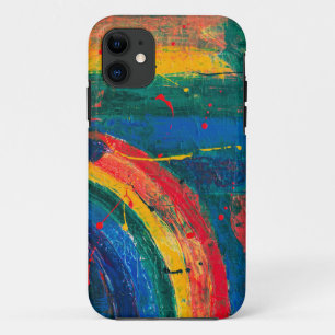 Funda Para iPhone 11 Resumen del arco iris