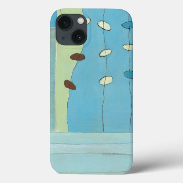 Funda De Case-Mate Para iPhone Resumen del desfile de huevos azules (Reverso)