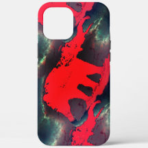 Resumen del dibujo de elefantes rojos, efecto muy 