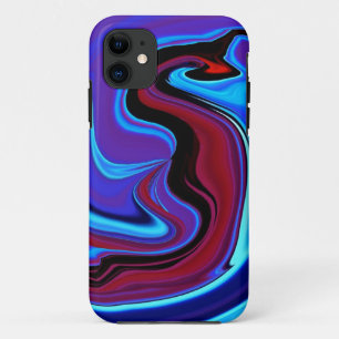 Funda Para iPhone 11 Resumen del dragón rojo