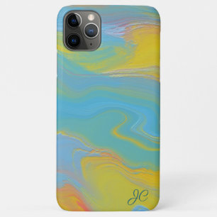 Funda Para iPhone 11 Pro Max Resumen del flujo acrílico - Brisas veraniegas
