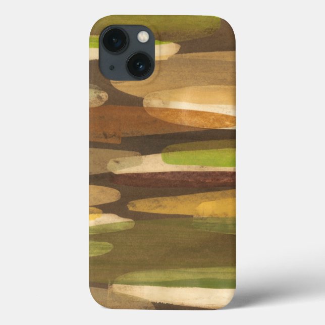 Funda De Case-Mate Para iPhone Resumen del paisaje del tono de la Tierra (Reverso)