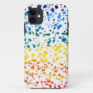 Funda Para iPhone 11 Resumen del patrón arcoiris colorido del mosaico d