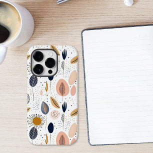 Funda Para iPhone 14 Pro De Case-Mate Resumen del patrón botánico moderno