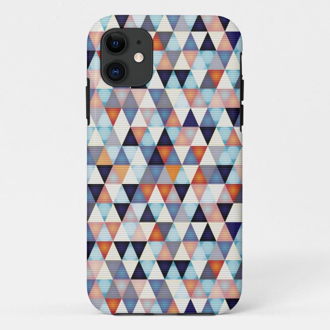 Funda De Case-Mate Para iPhone Resumen del patrón moderno (Reverso)