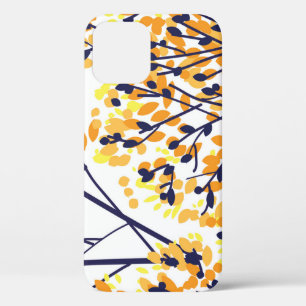 Funda Para iPhone 12 Resumen del patrón moderno del árbol de otoño
