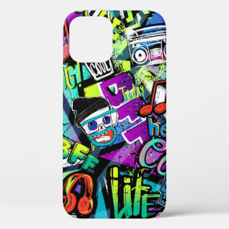 Funda Para iPhone 12 Resumen del patrón personalizado sin fisuras. Repe