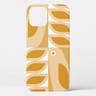 Funda Para iPhone 12 Resumen del patrón retro geométrico sin soldadura