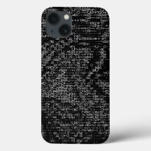 Resumen digital en blanco y negro