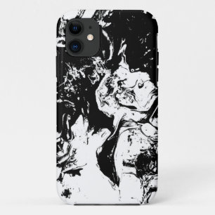 Funda Para iPhone 11 Resumen enfrenta el arte incidental