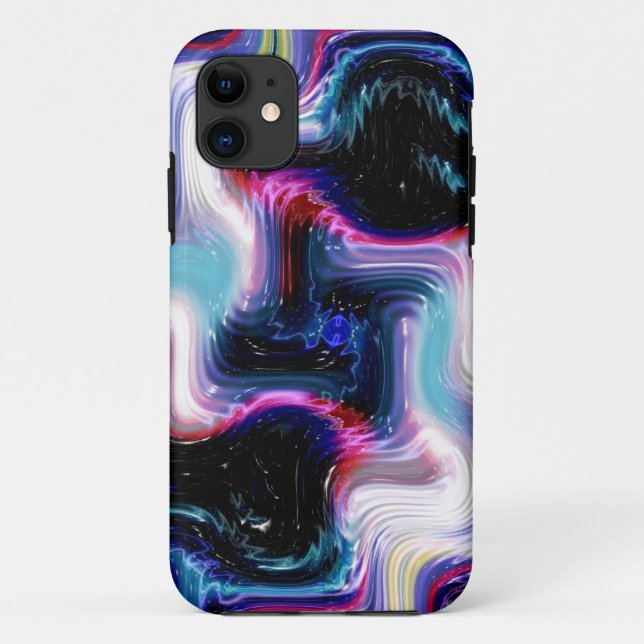Funda De Case-Mate Para iPhone Resumen fractal 8 (Reverso)