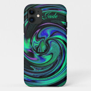 Resumen Funda de Aqua Swirls iPhone 5
