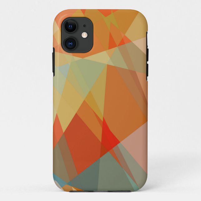 Funda De Case-Mate Para iPhone Resumen geométrico Art. #10 (Reverso)